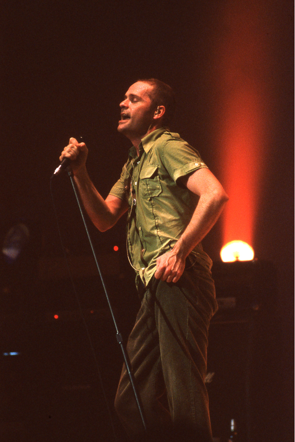 Gord Downie of The Tragically Hip