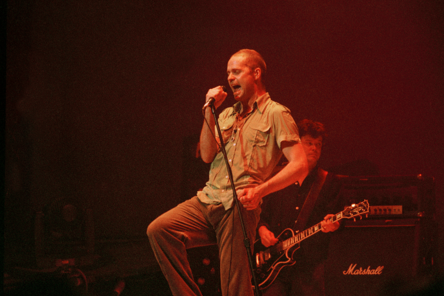 Gord Downie of The Tragically Hip